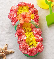 Fresh Flower Flip Flop Davenport Florist - Same Day Flower Delivery - Flower Power 